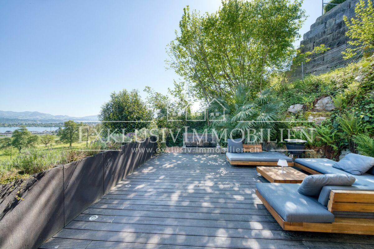 Terrasse mit Seeblick