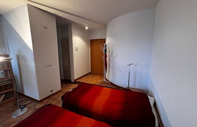 Wohnraum mit Dachschräge