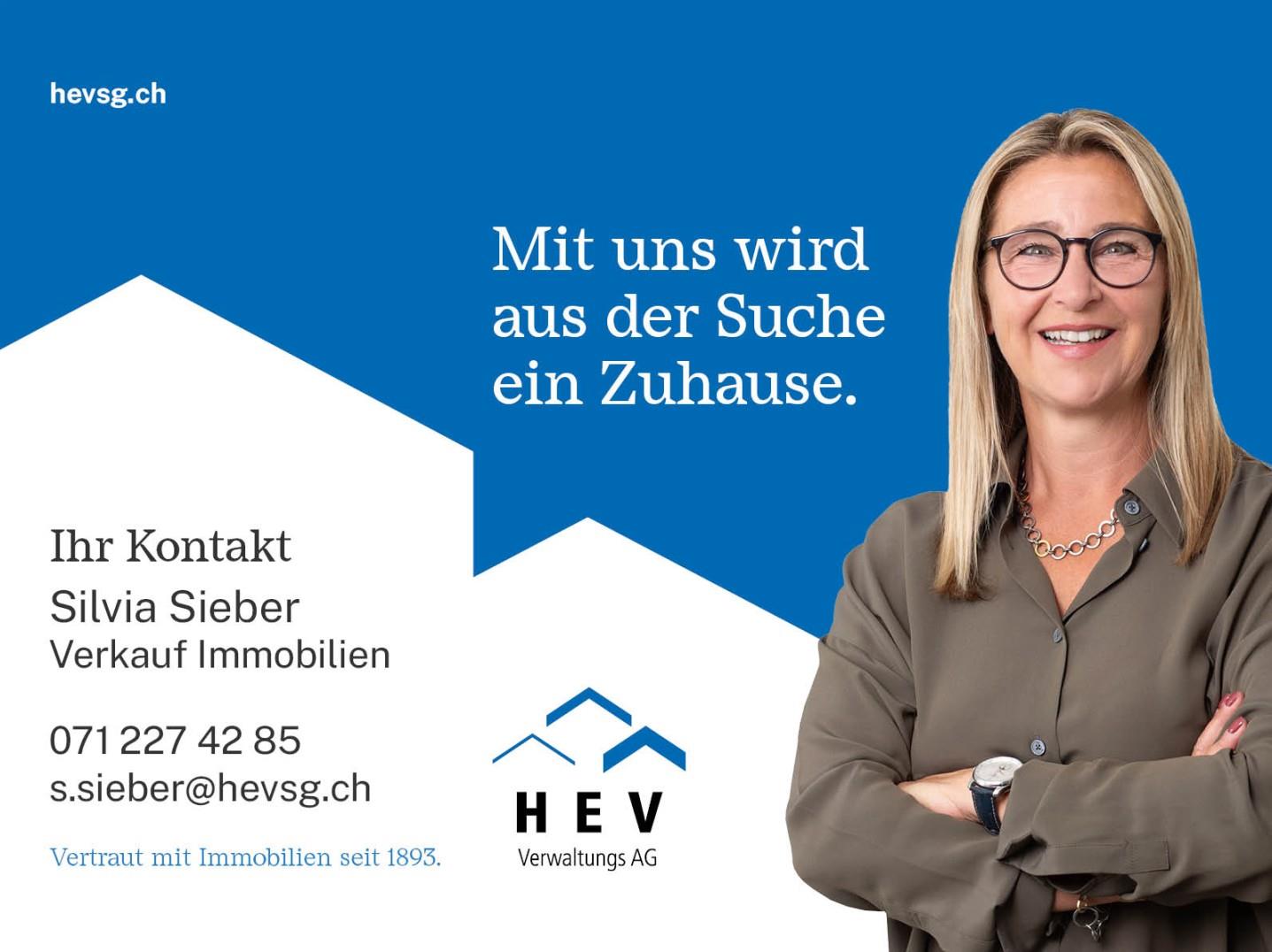 Werbebanner mit Immobilienkontakt