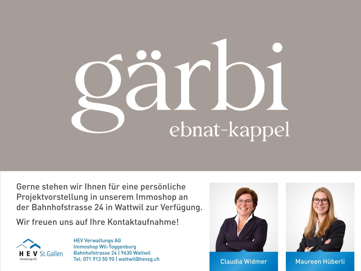 Werbeanzeige einer Immobilienfirma