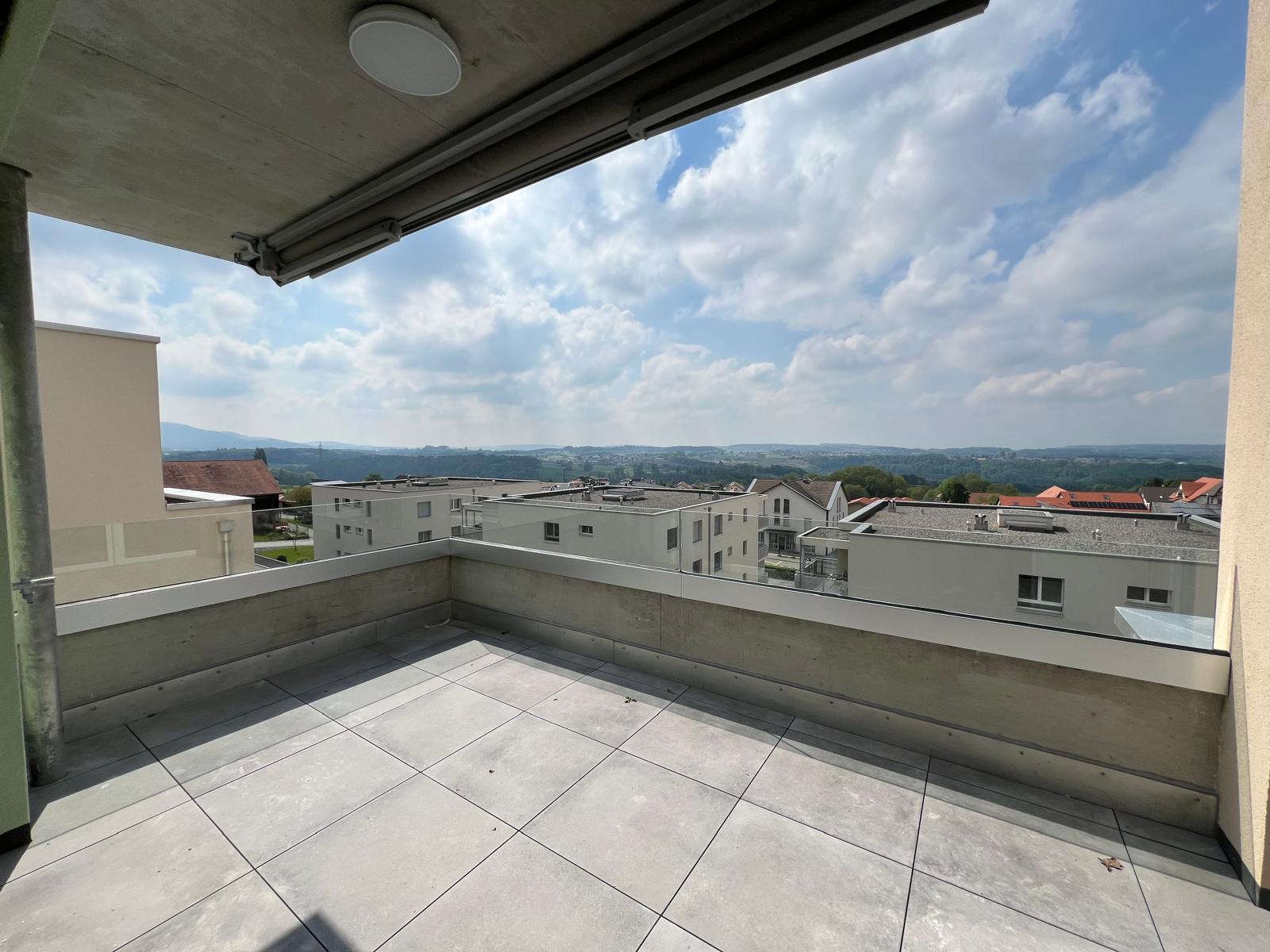 Balkon mit Panoramablick