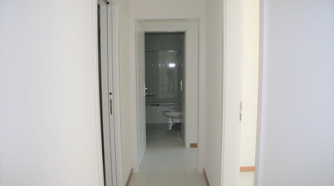 Flurblick ins Badezimmer