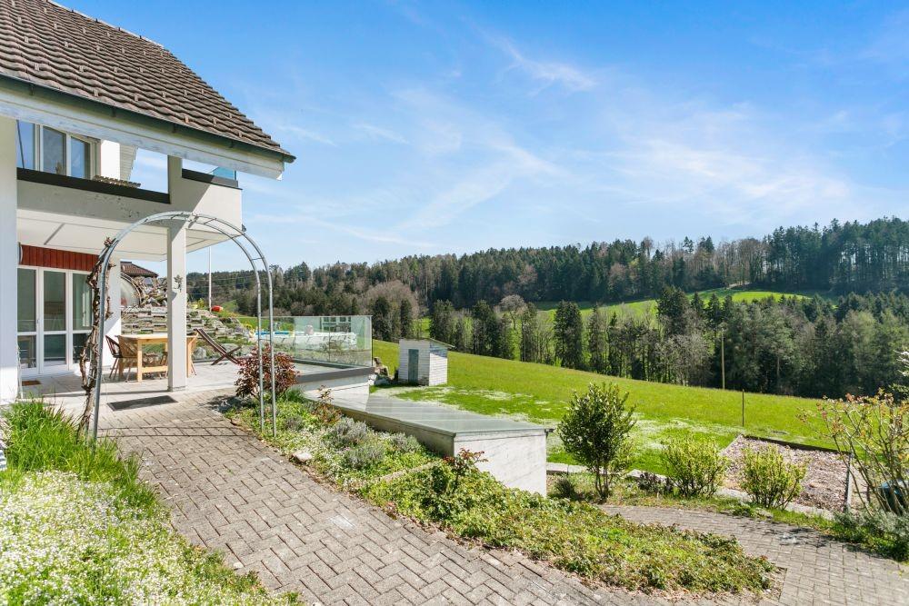 Terrasse mit Panoramablick