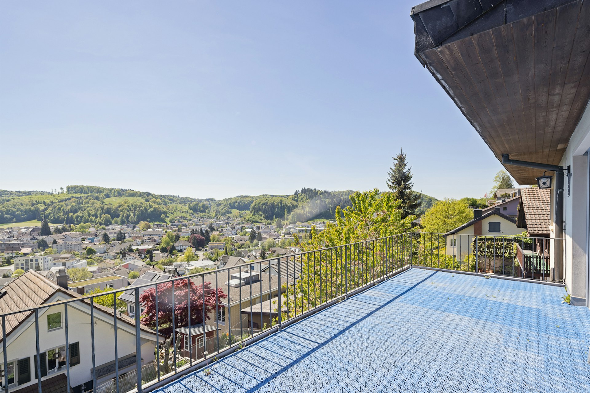 Balkon mit Panoramablick