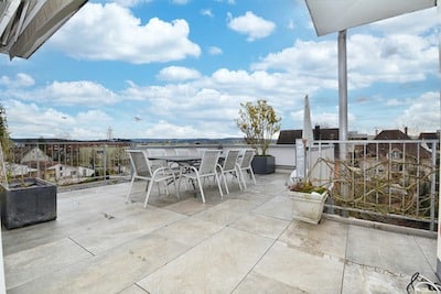 Dachterrasse mit Sitzgruppe