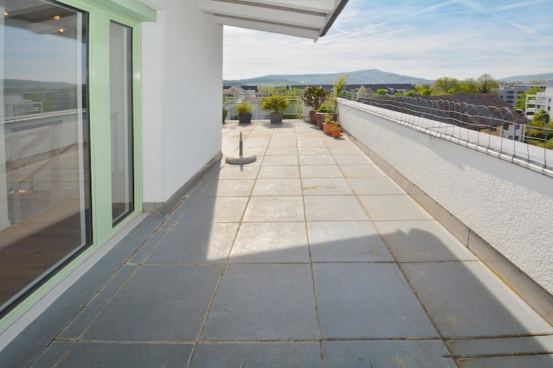 Dachterrasse mit Fernblick