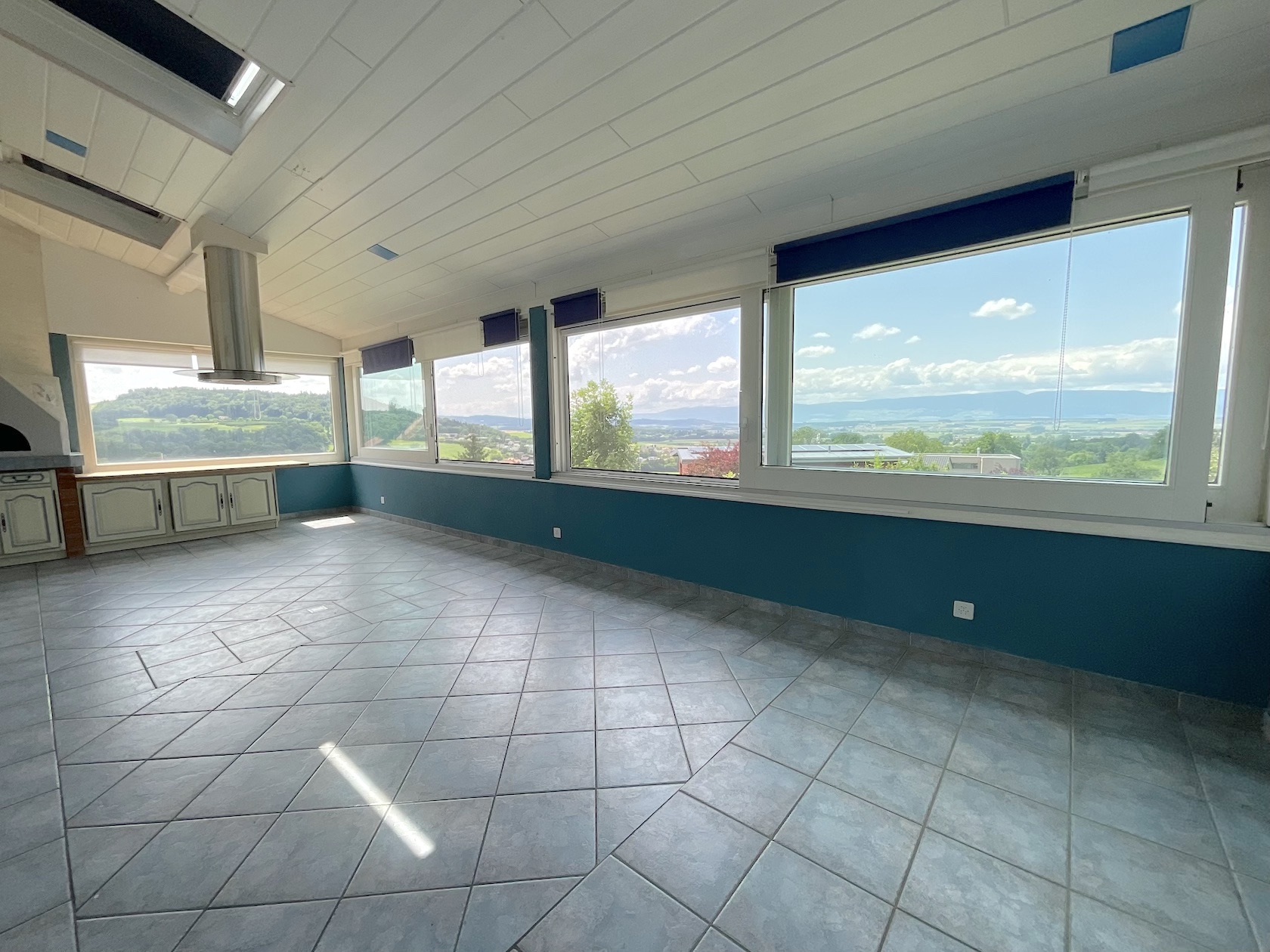Wohnraum mit Panoramablick