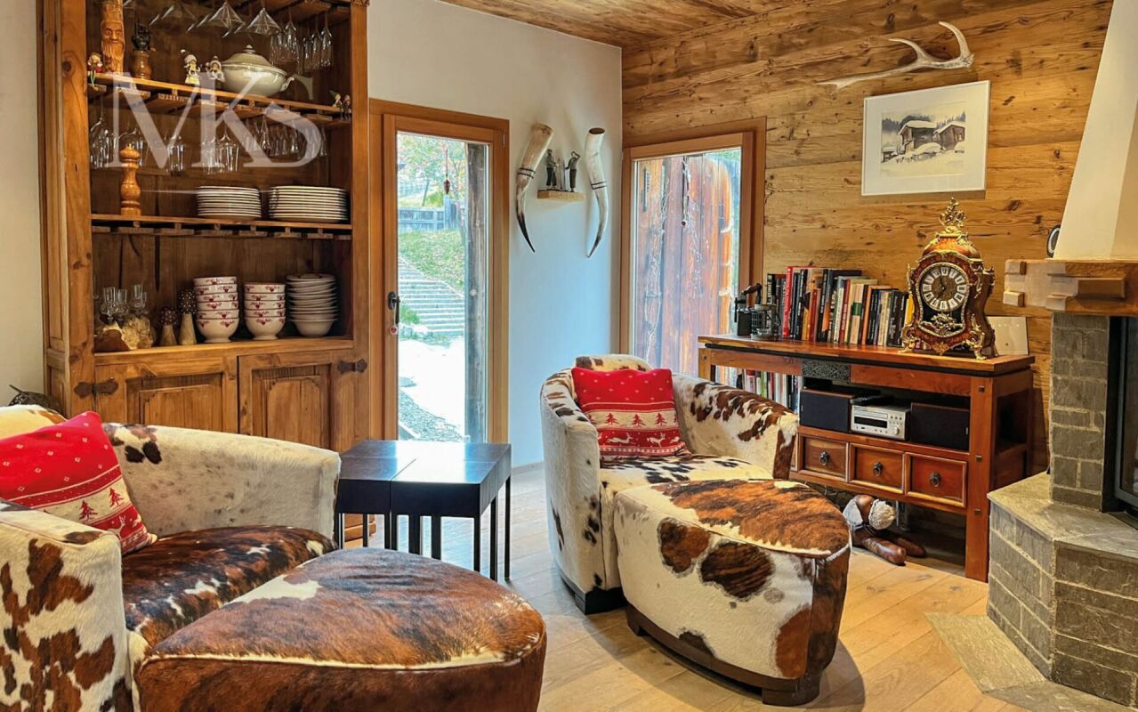 Gemütliches Chalet-Wohnzimmer