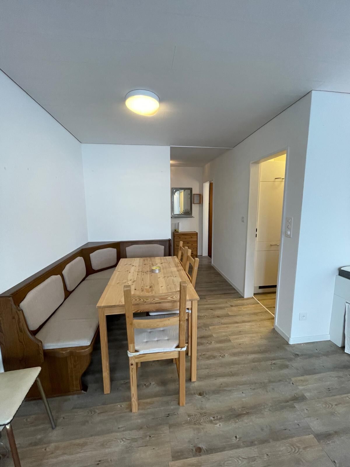Essbereich mit Eckbank