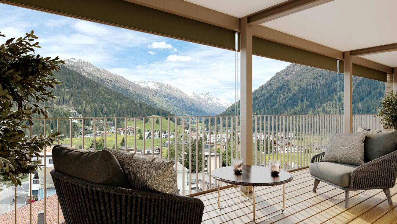 ZWEITWOHNUNG - 4.5-Zimmer-Wohnung Nr. 05 - Residence Promenade 136 – Davos Dorf