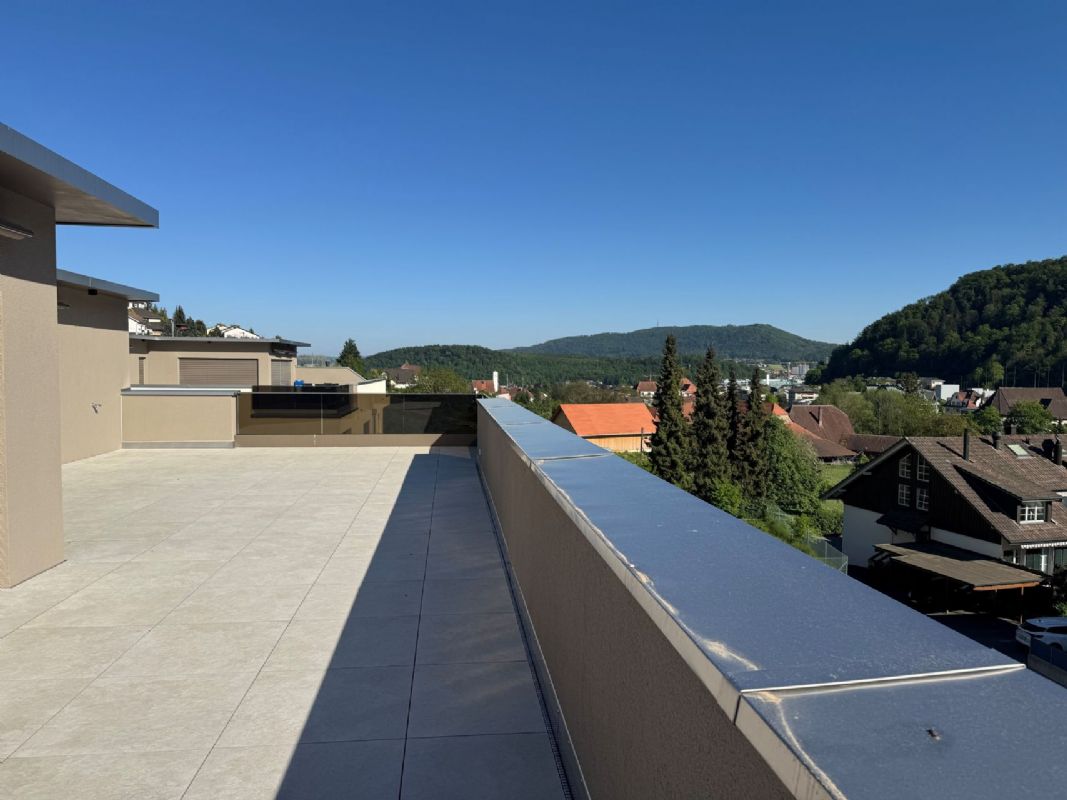 Dachterrasse mit Panoramablick