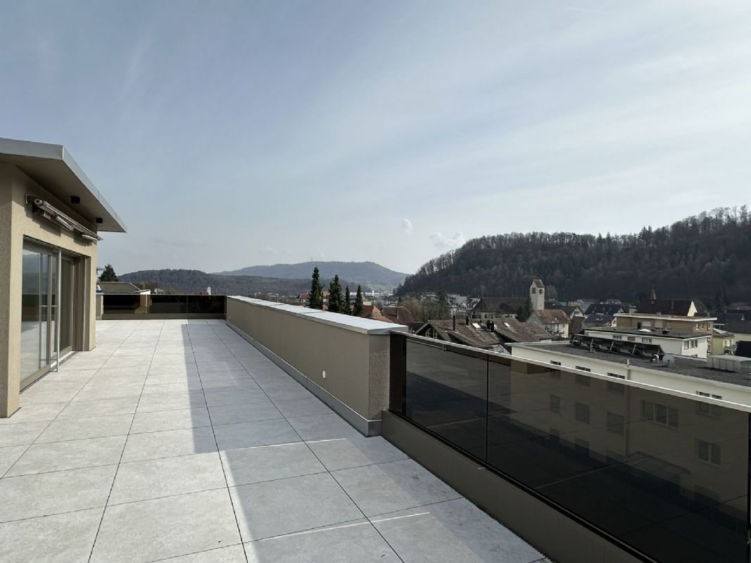 Dachterrasse mit Panoramablick