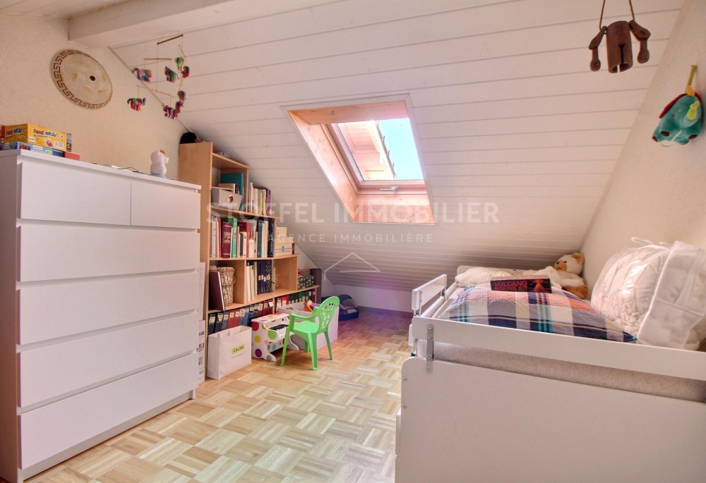 Kinderzimmer unterm Dach