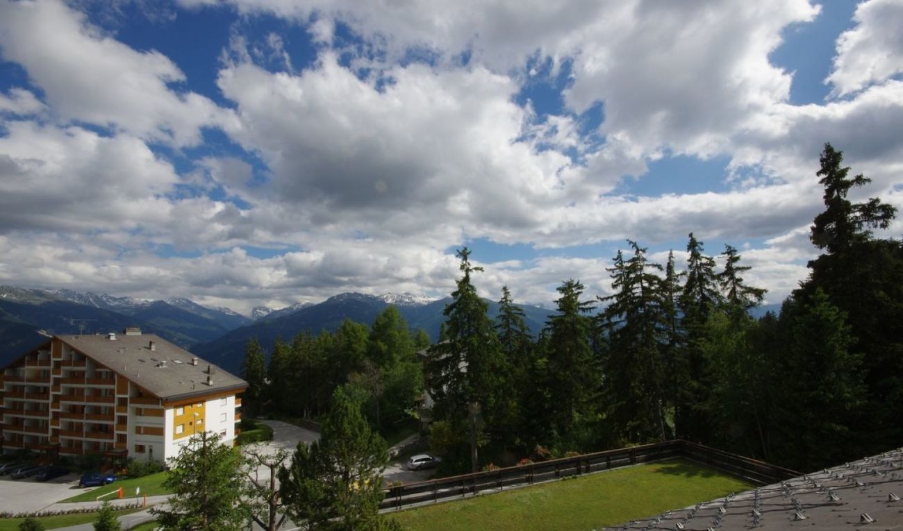Bergresort mit Talblick
