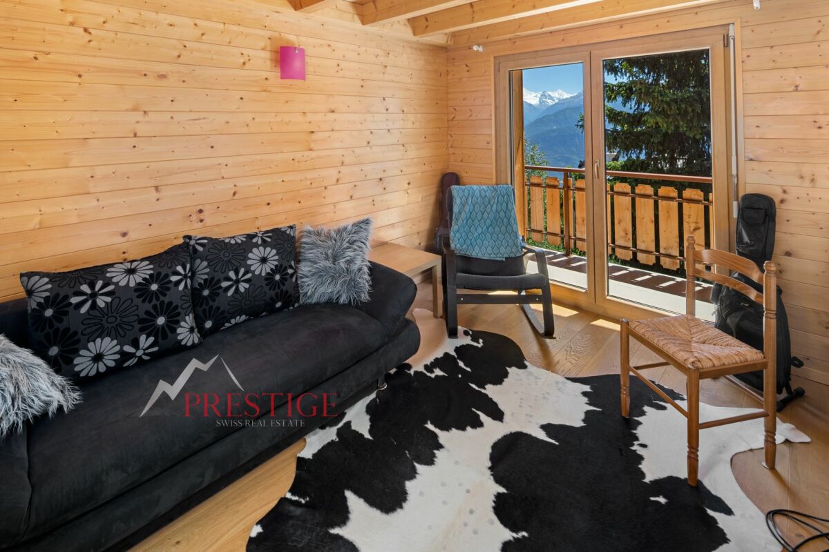 Schönes Ferienhaus mit 4 Schlafzimmern, wochenweise zu vermieten. – Crans-Montana