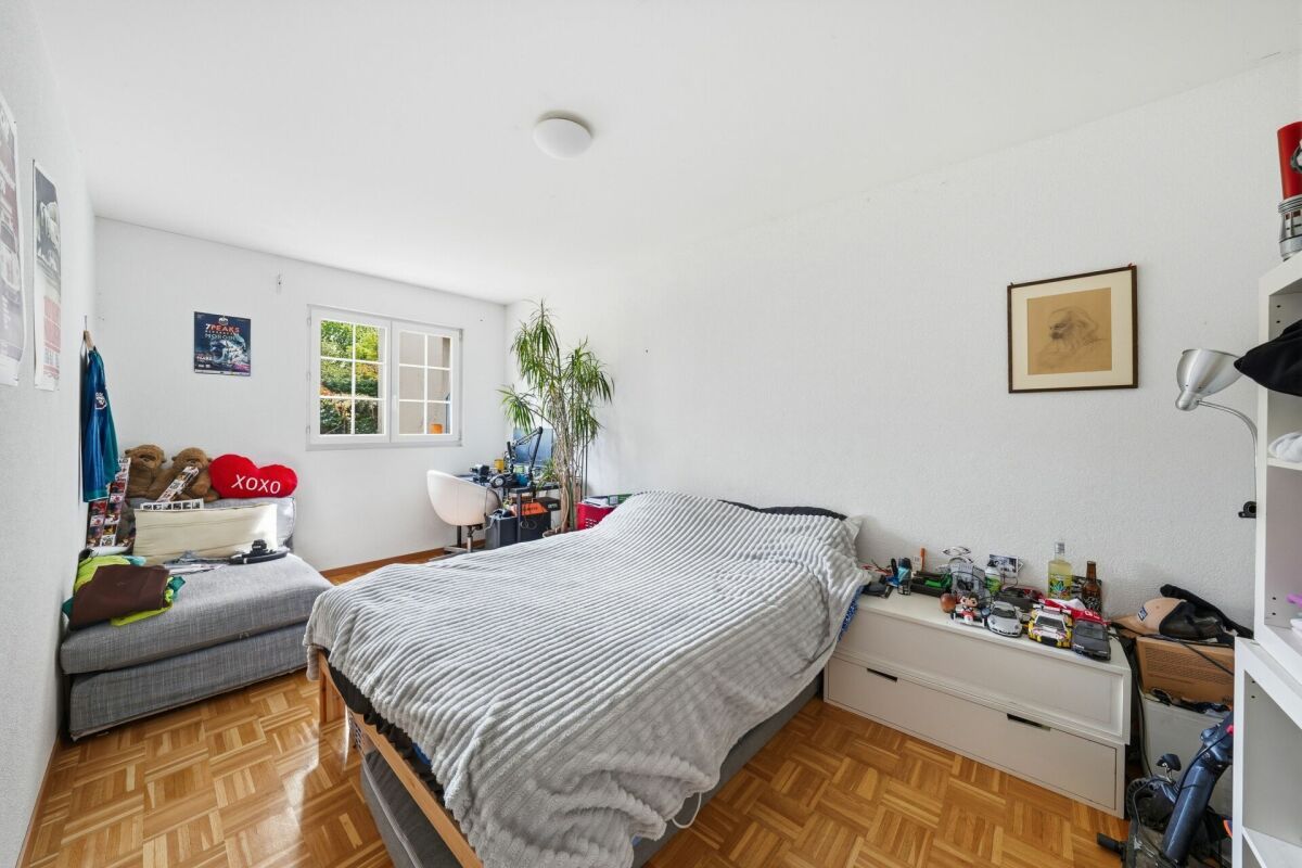 Schlafzimmer mit natürlichem Licht