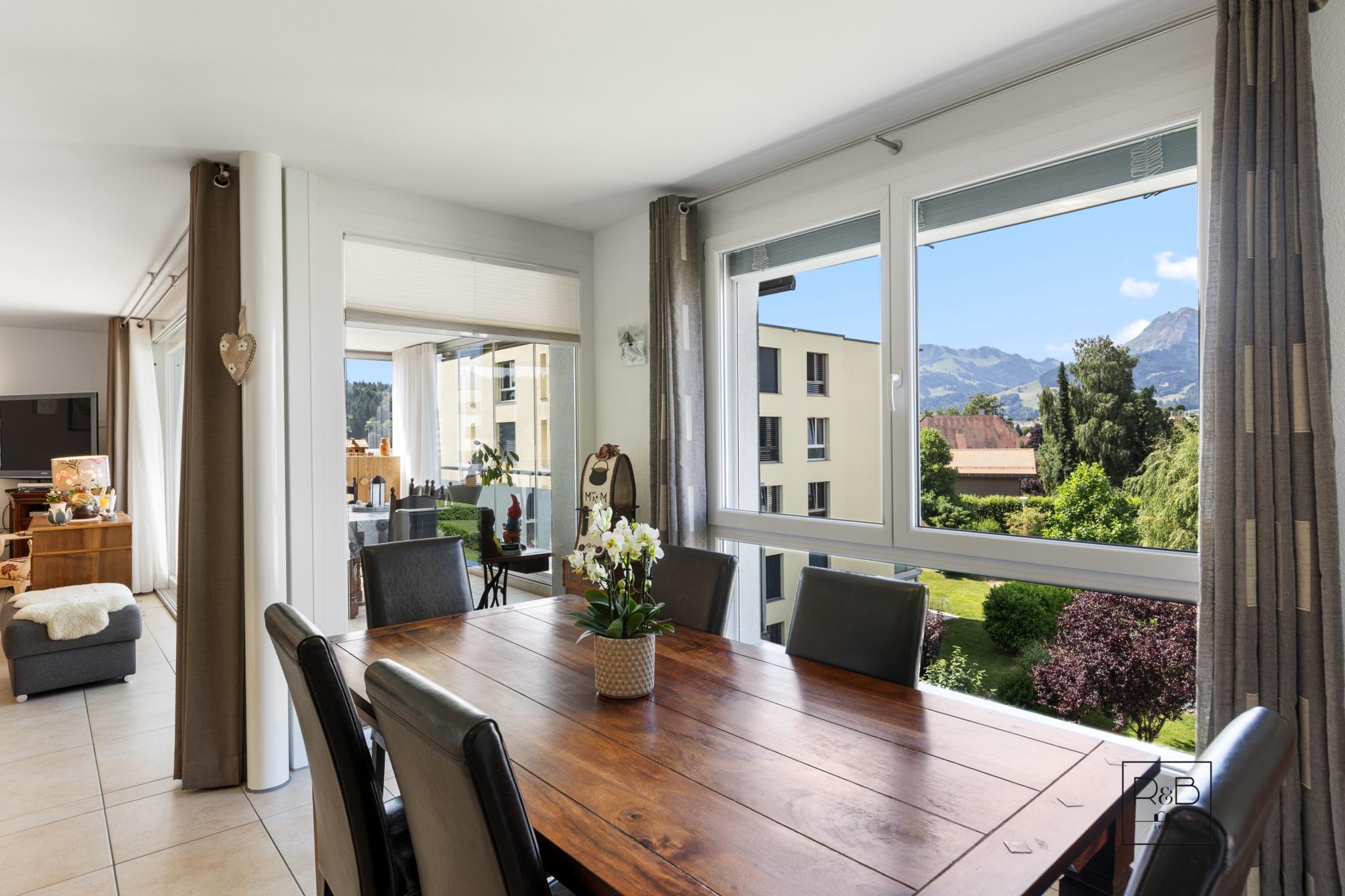 Spacieux appartement 4.5 pièces au cœur de Bulle – Bulle