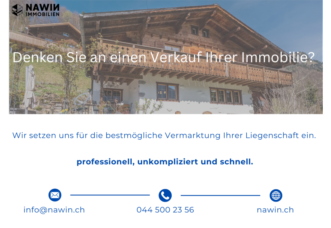 Werbebild für Immobilienverkauf