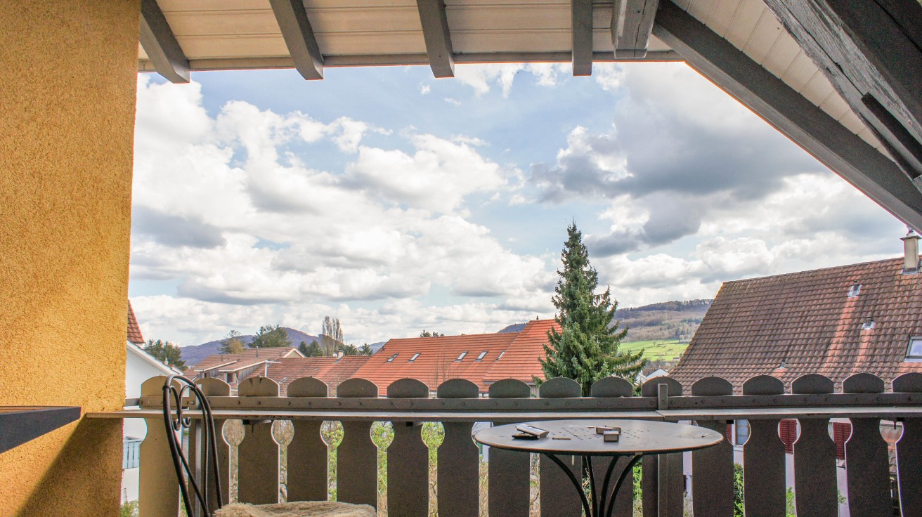 Balkon mit Weitblick