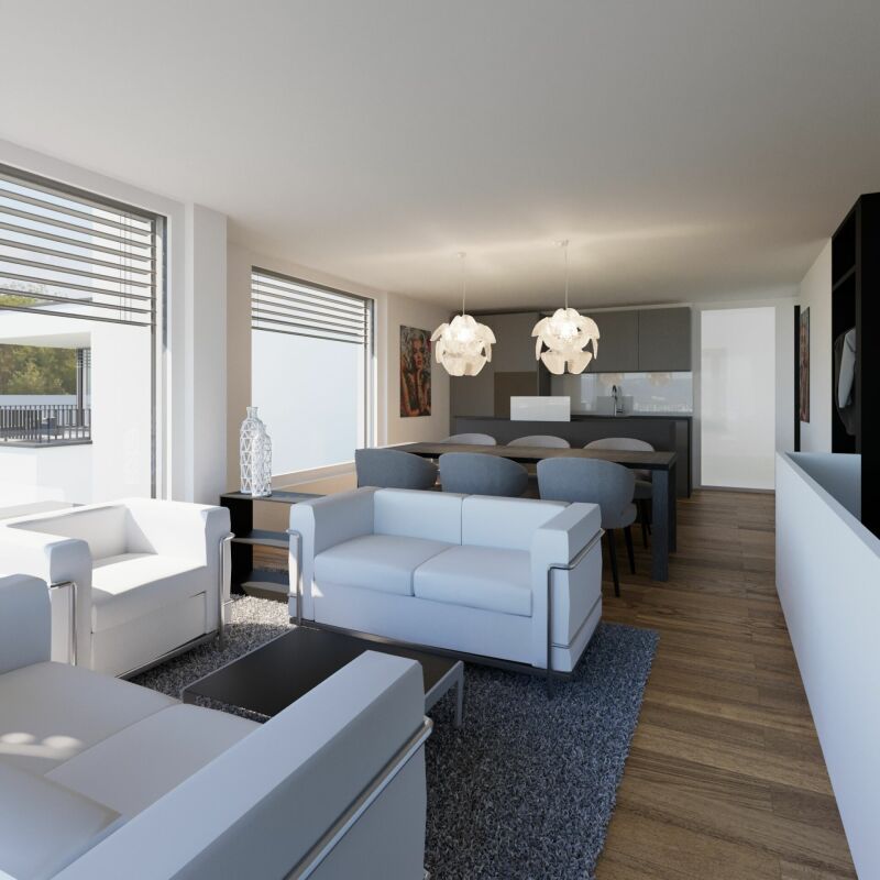 Neubau 4.5-Zimmer-EFH mit Einstellhalle (letztes Haus) – Pratteln