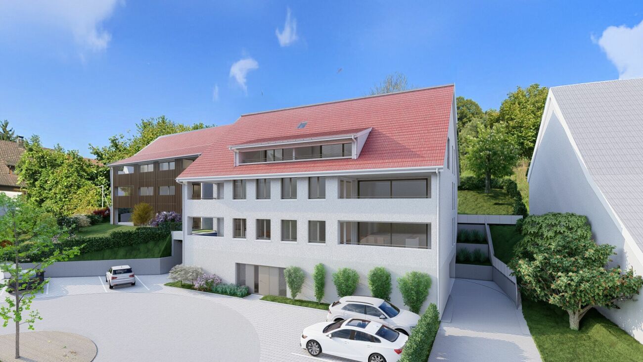 Mehrfamilienhaus mit Hanglage und Tiefgarage