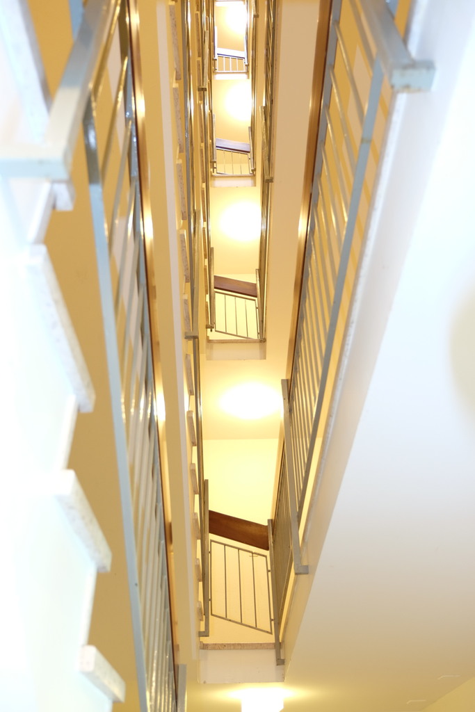 Treppenhaus mit Lichtschacht