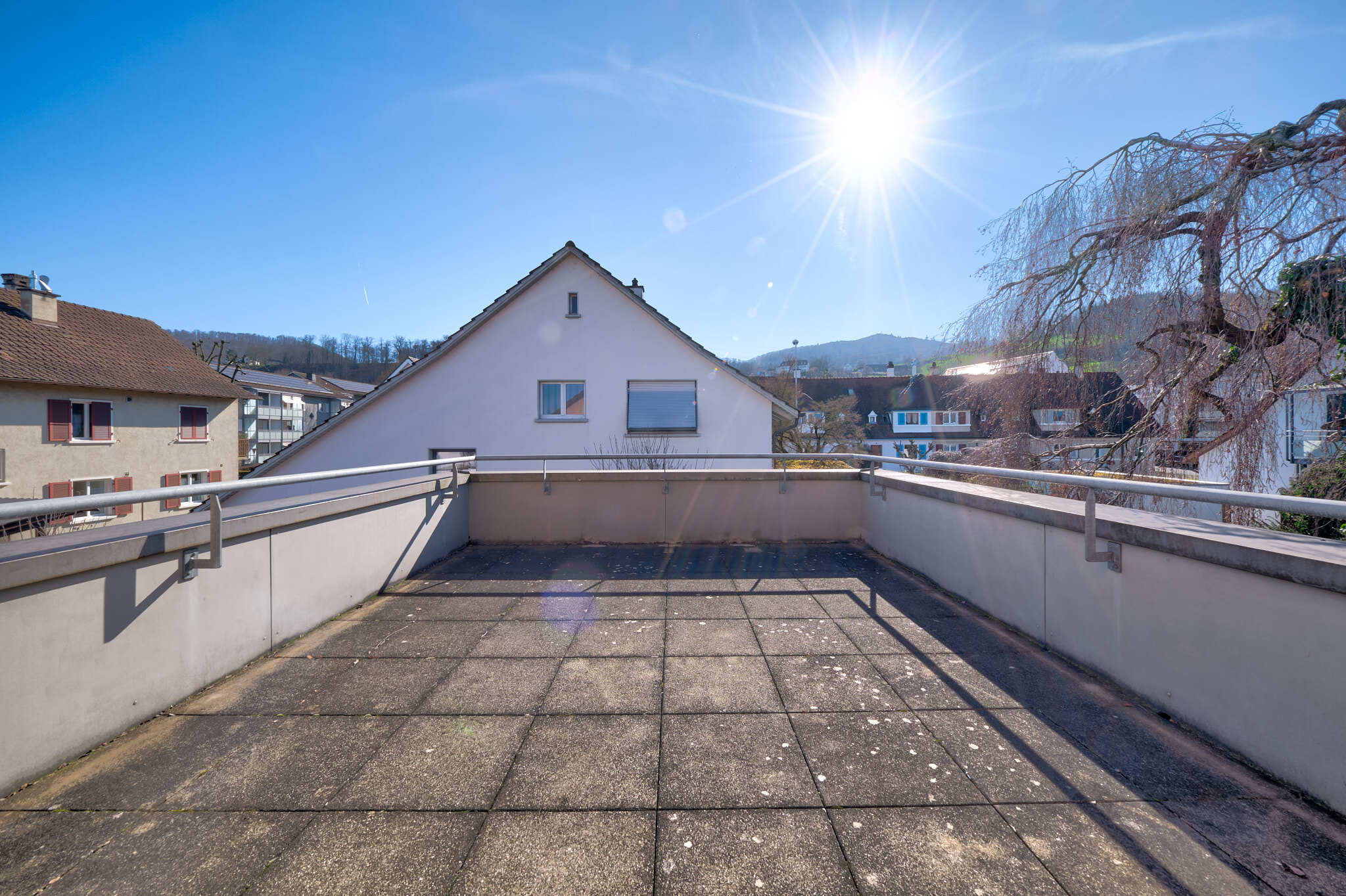 Dachterrasse mit Weitblick