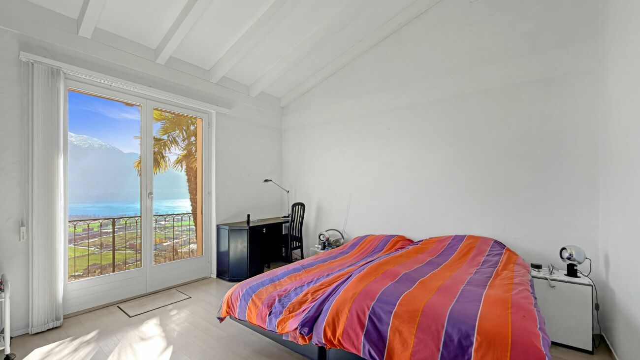 Schlafzimmer mit Meerblick