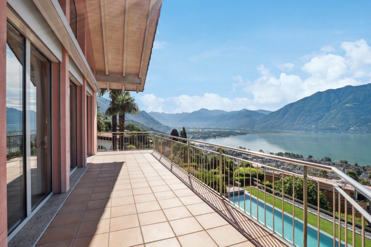 Balkon mit Seeblick