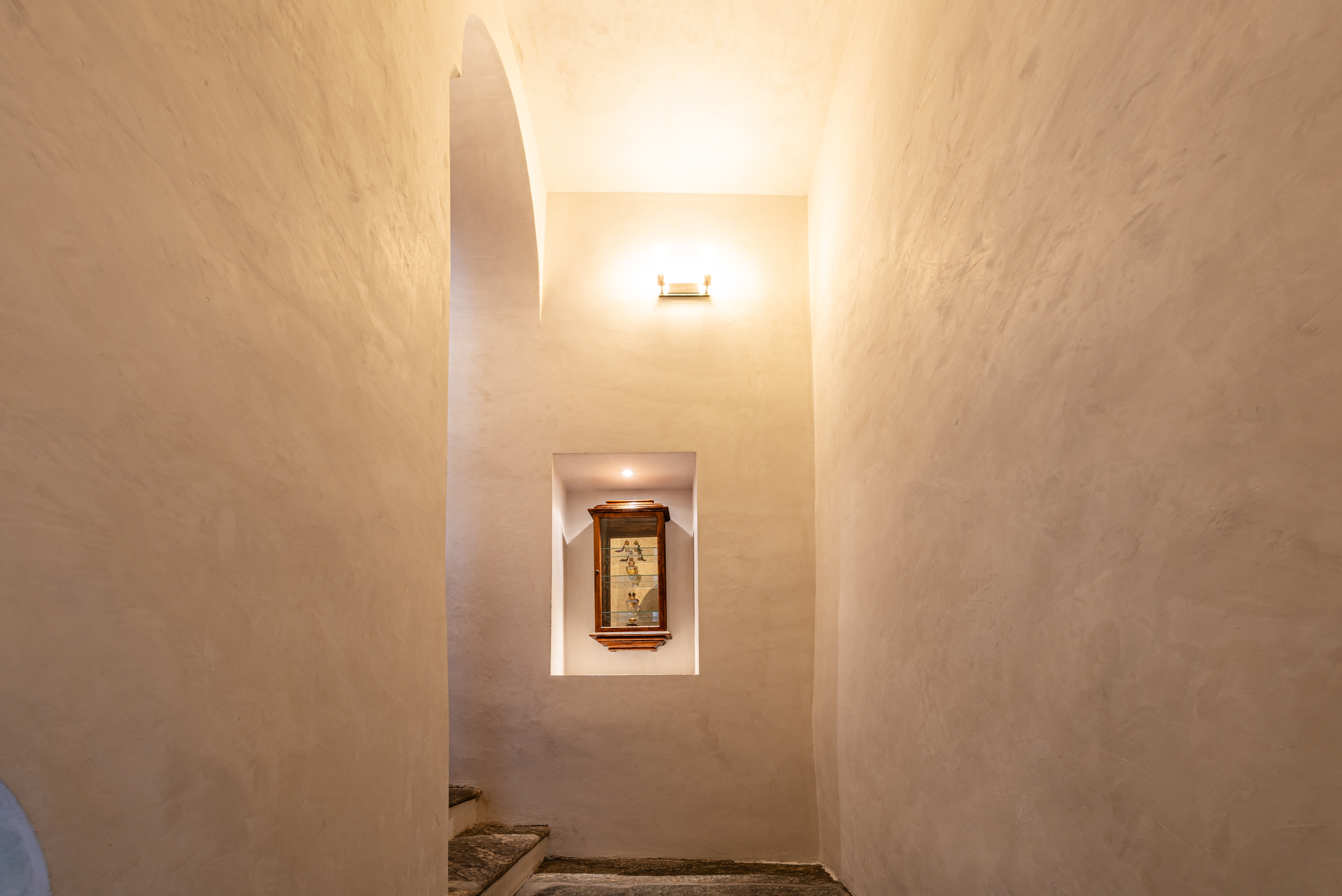 Treppenhaus mit Nische