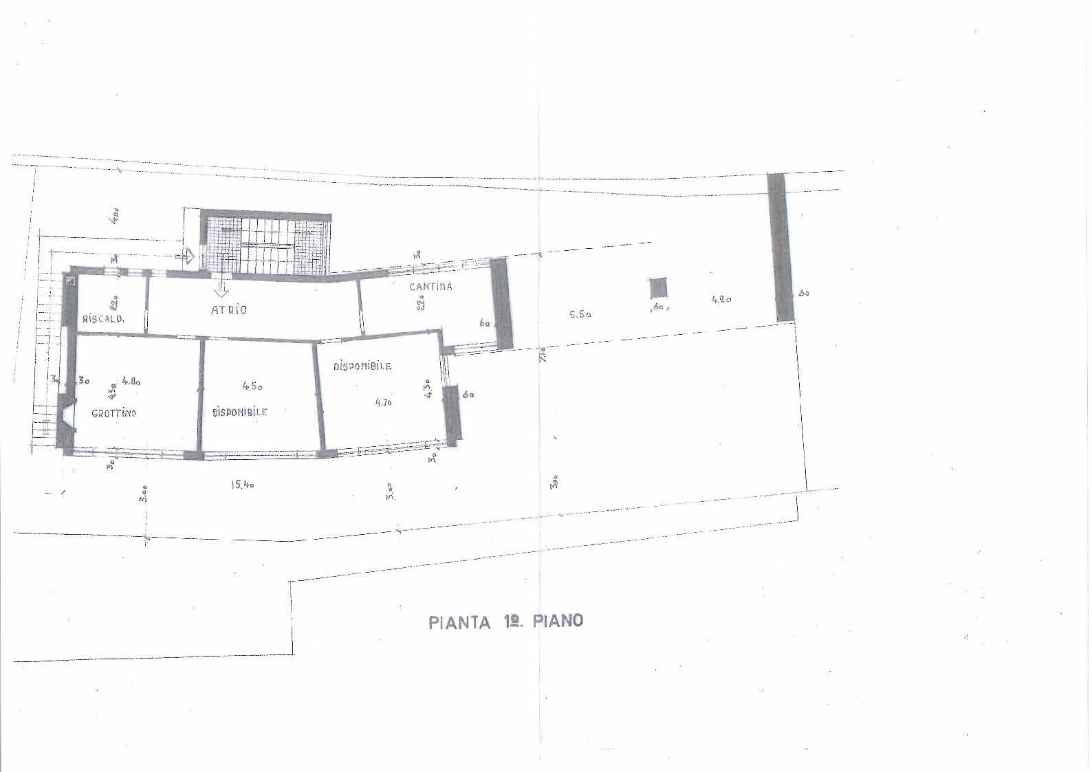 Grundriss des 1. Obergeschosses