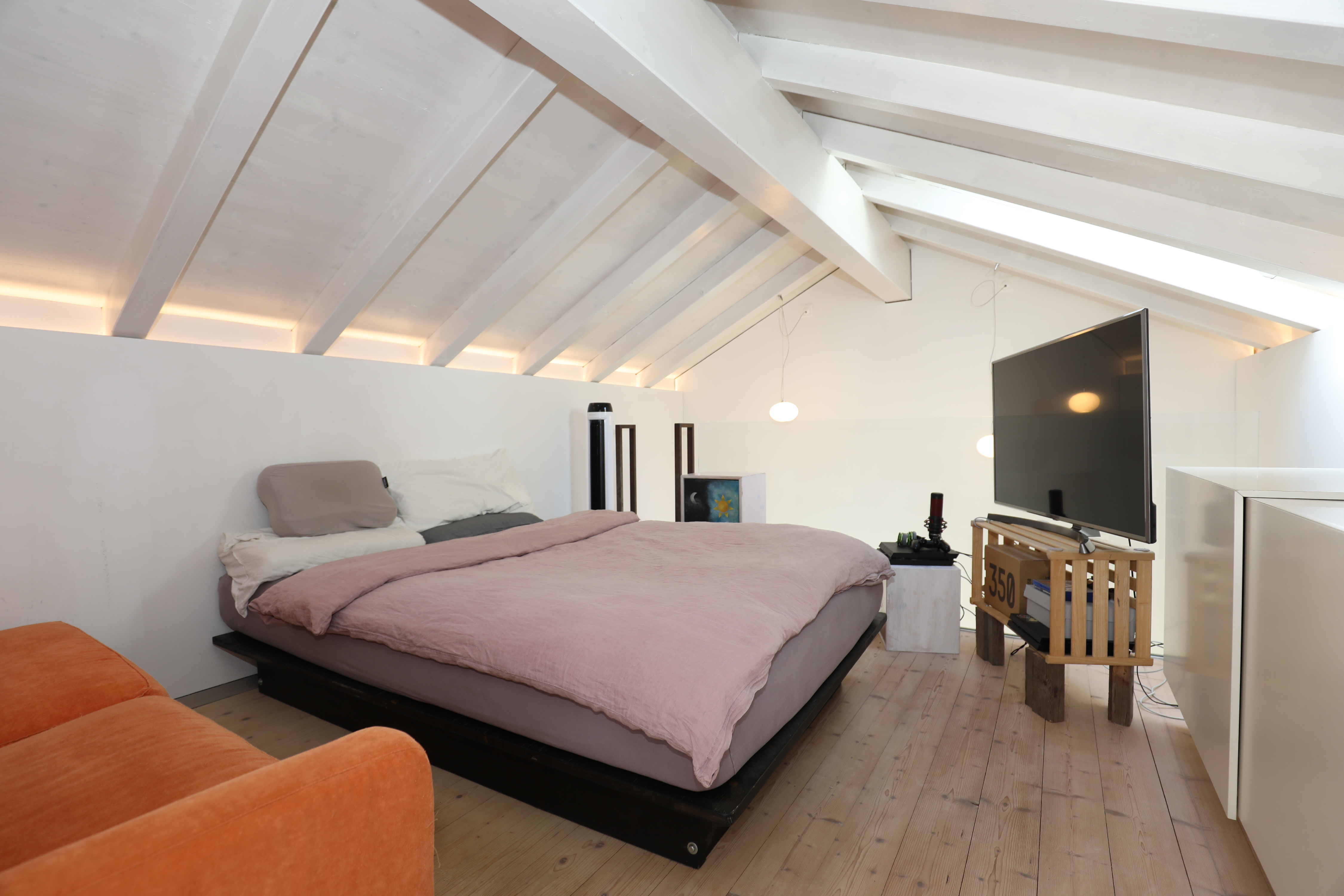 Dachgeschoss-Schlafzimmer