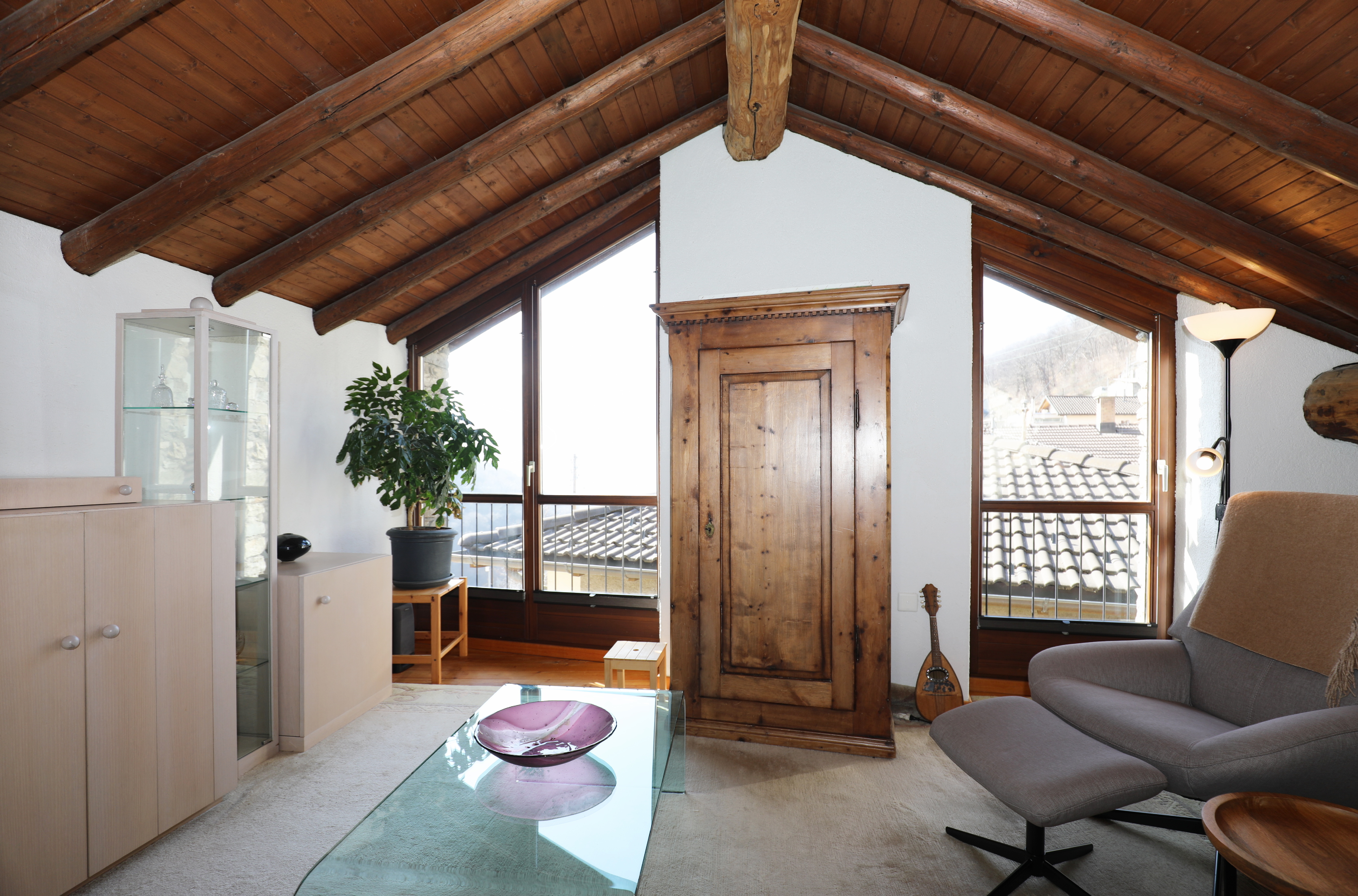 Gemütliches Dachgeschoss-Wohnzimmer
