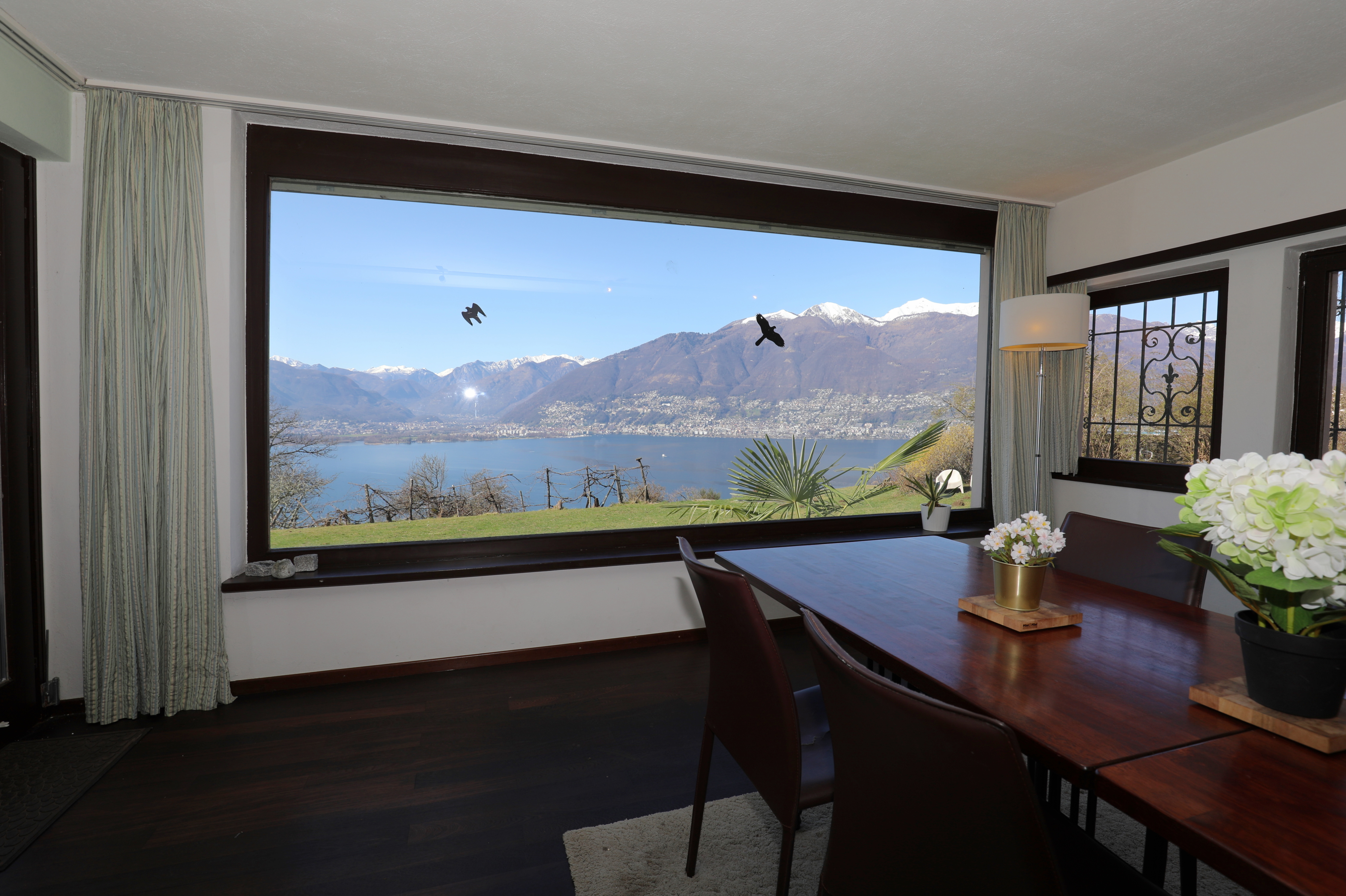 Esszimmer mit Panoramablick