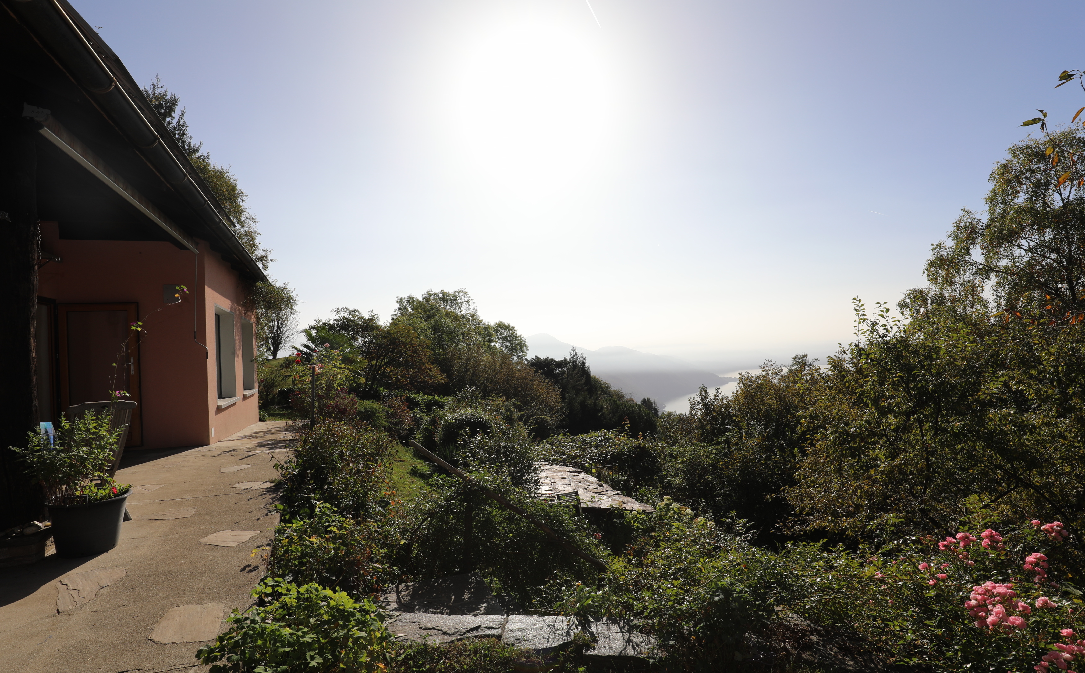 Haus mit Garten und Weitblick