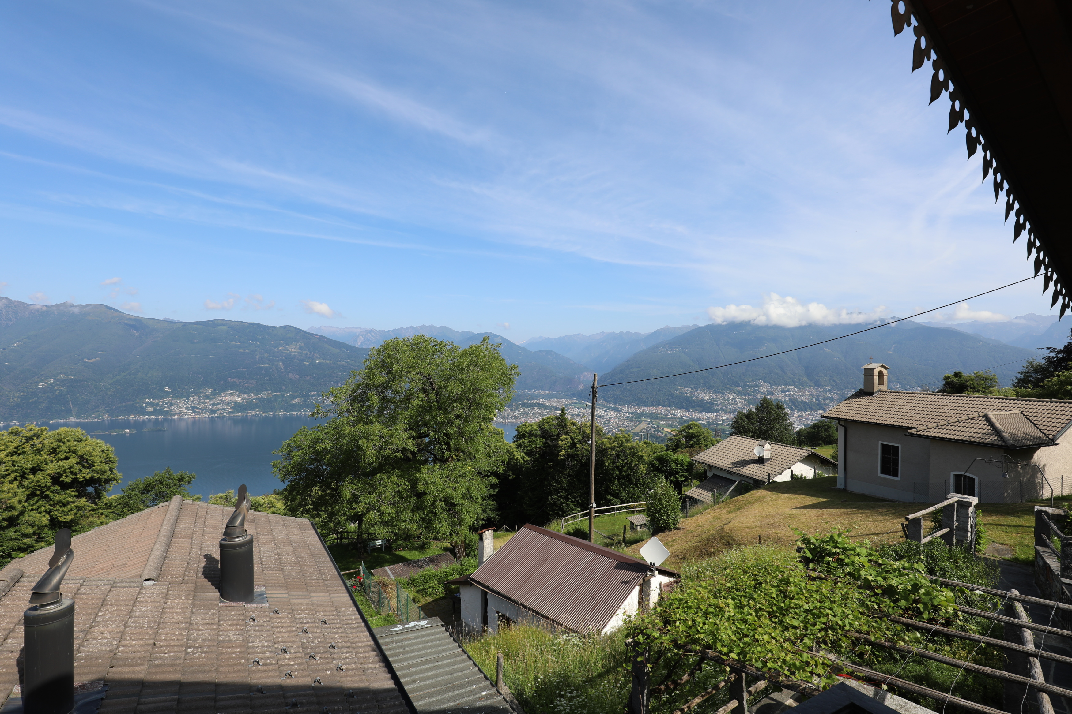 Seeblick mit Bergpanorama
