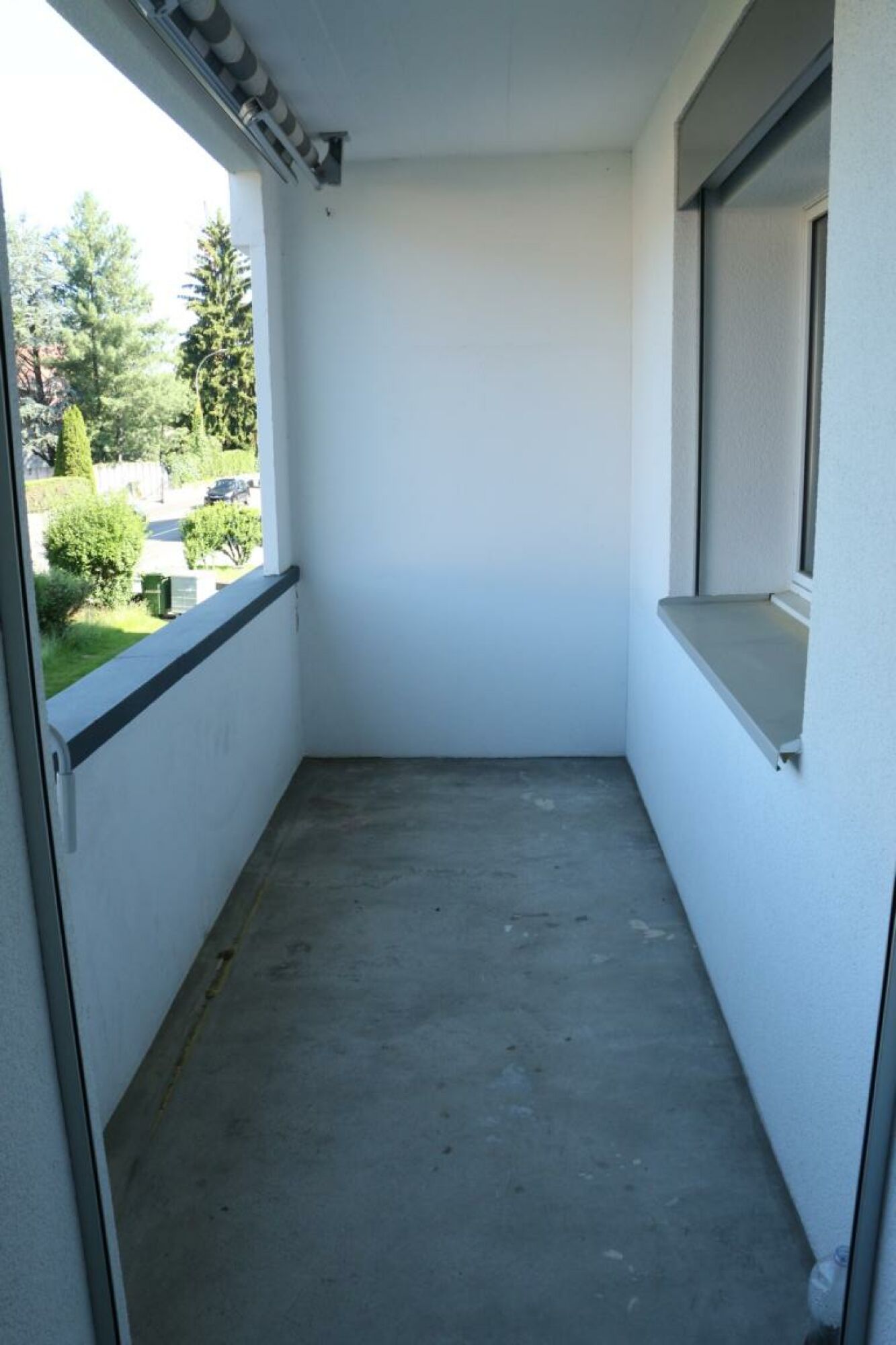 Balkon mit Blick ins Grüne