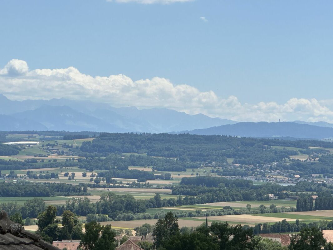 Panoramablick ins Tal