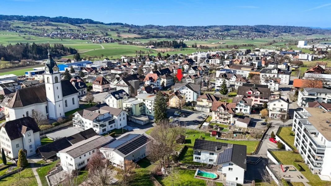 Stadtansicht aus der Luft