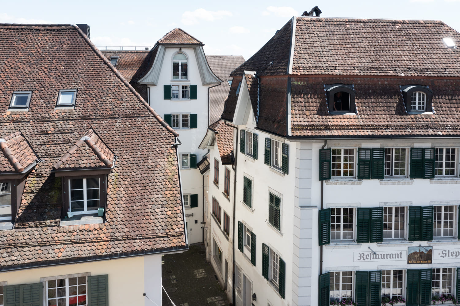 Historische Dächer und Fassaden