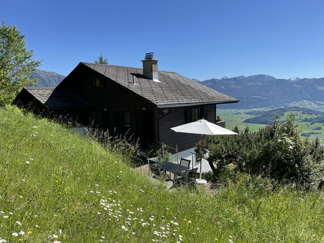 Alpenhaus mit Terrasse