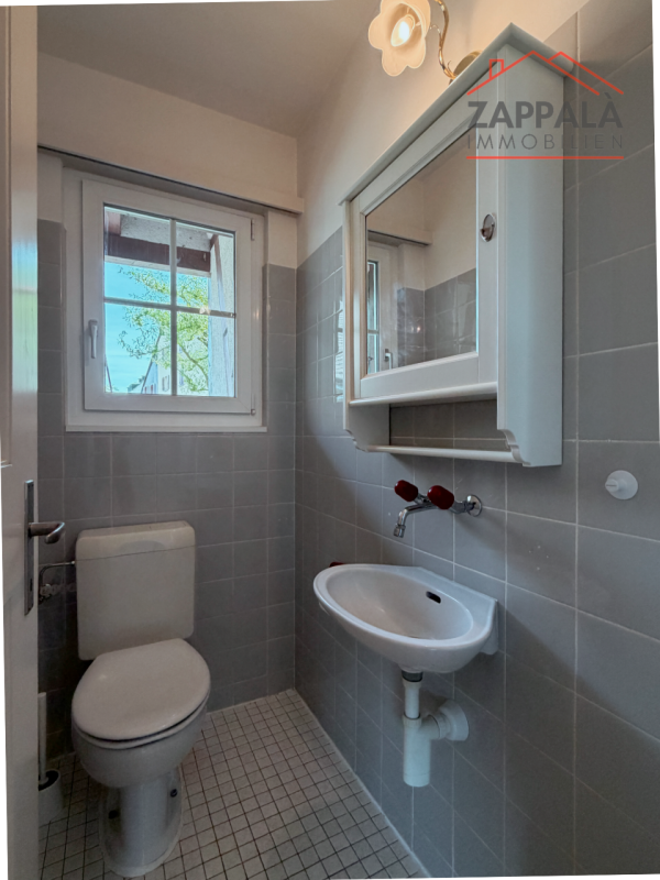 Kleines Gäste-WC mit Fenster