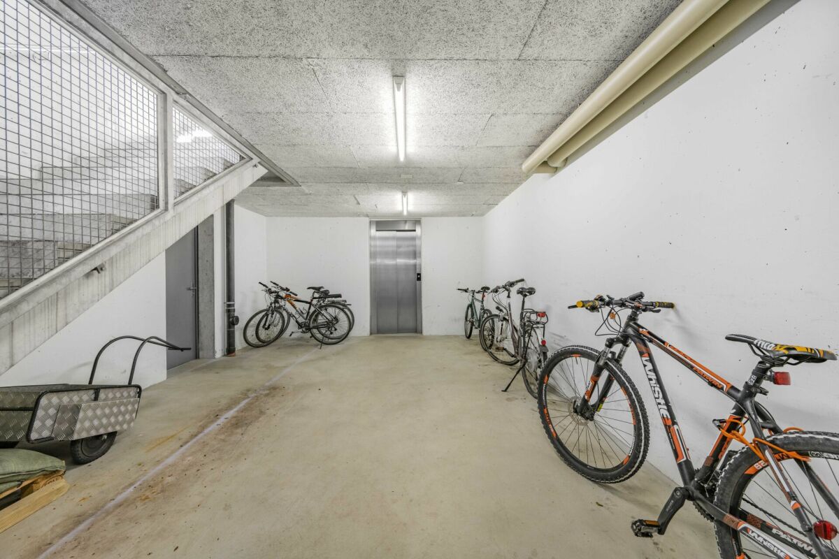 Fahrradraum im Kellergeschoss