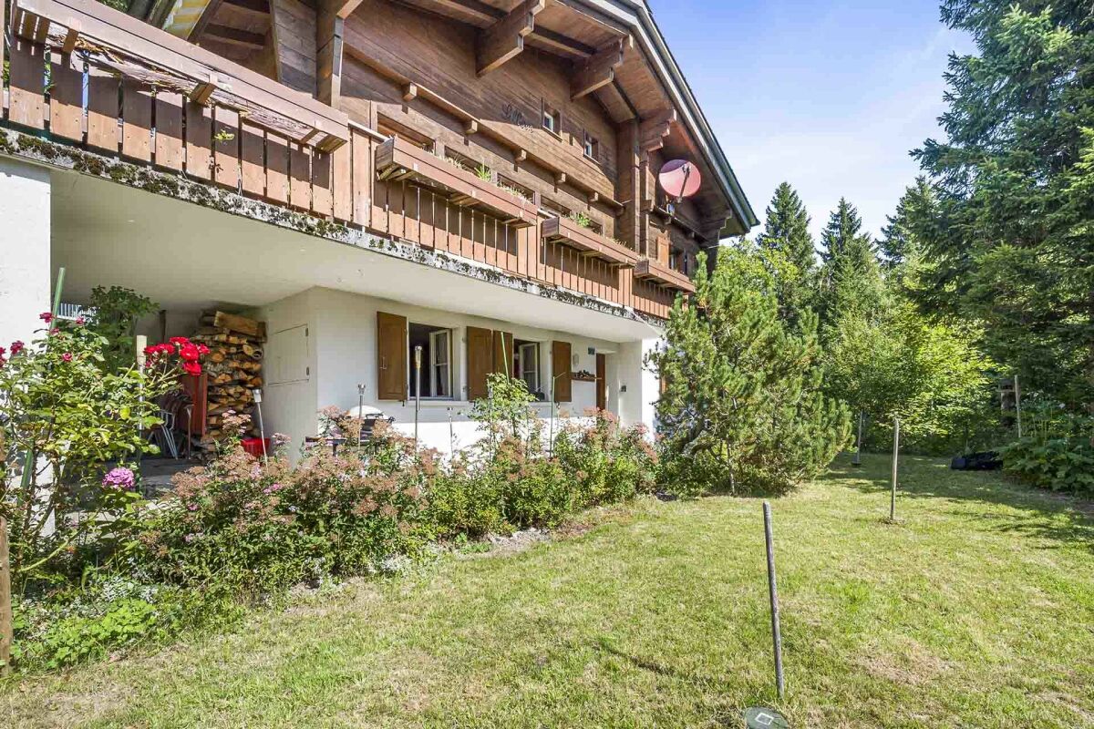 Alpenchalet mit Garten