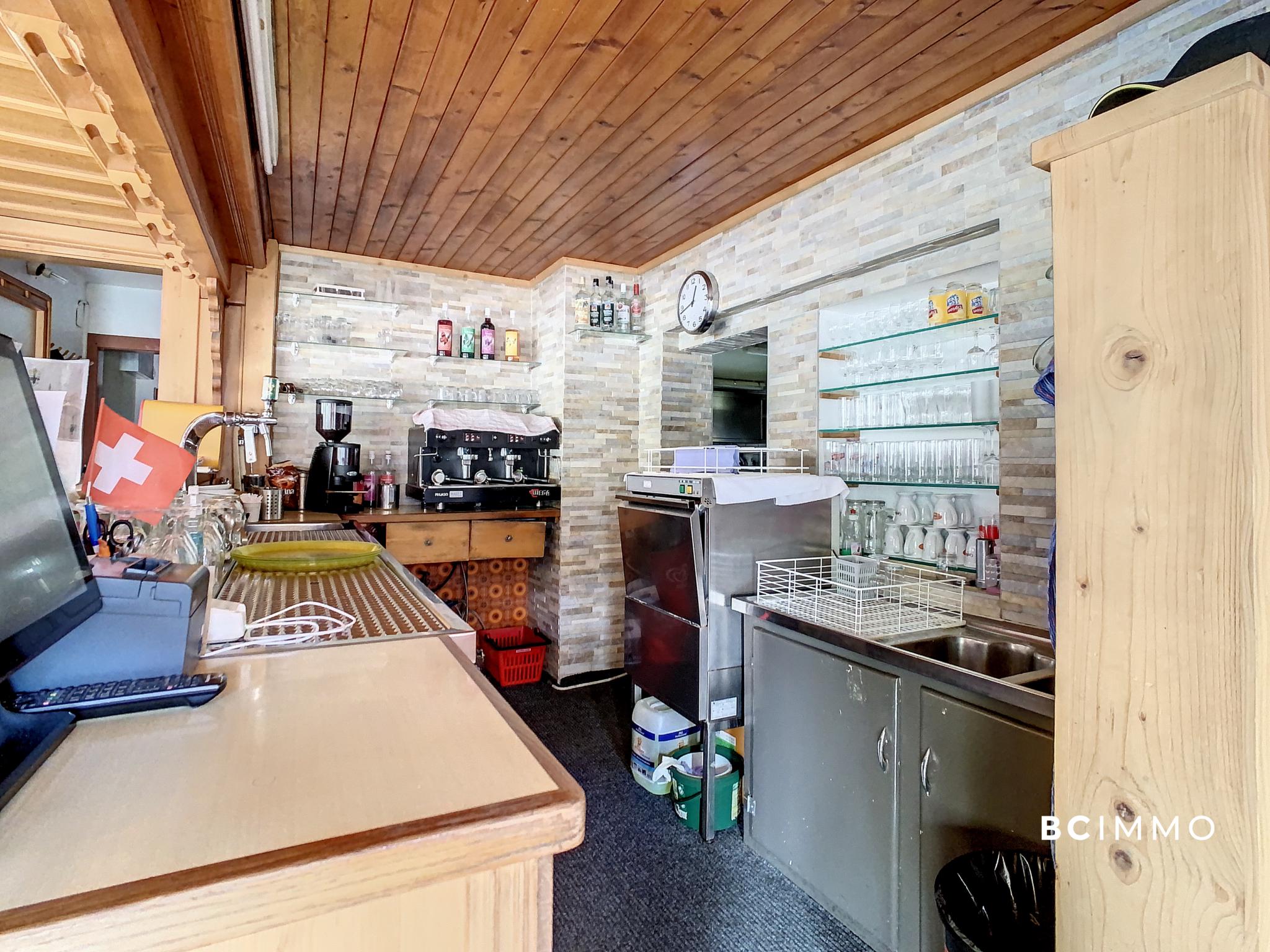 Bar- bzw. Ausschankbereich
