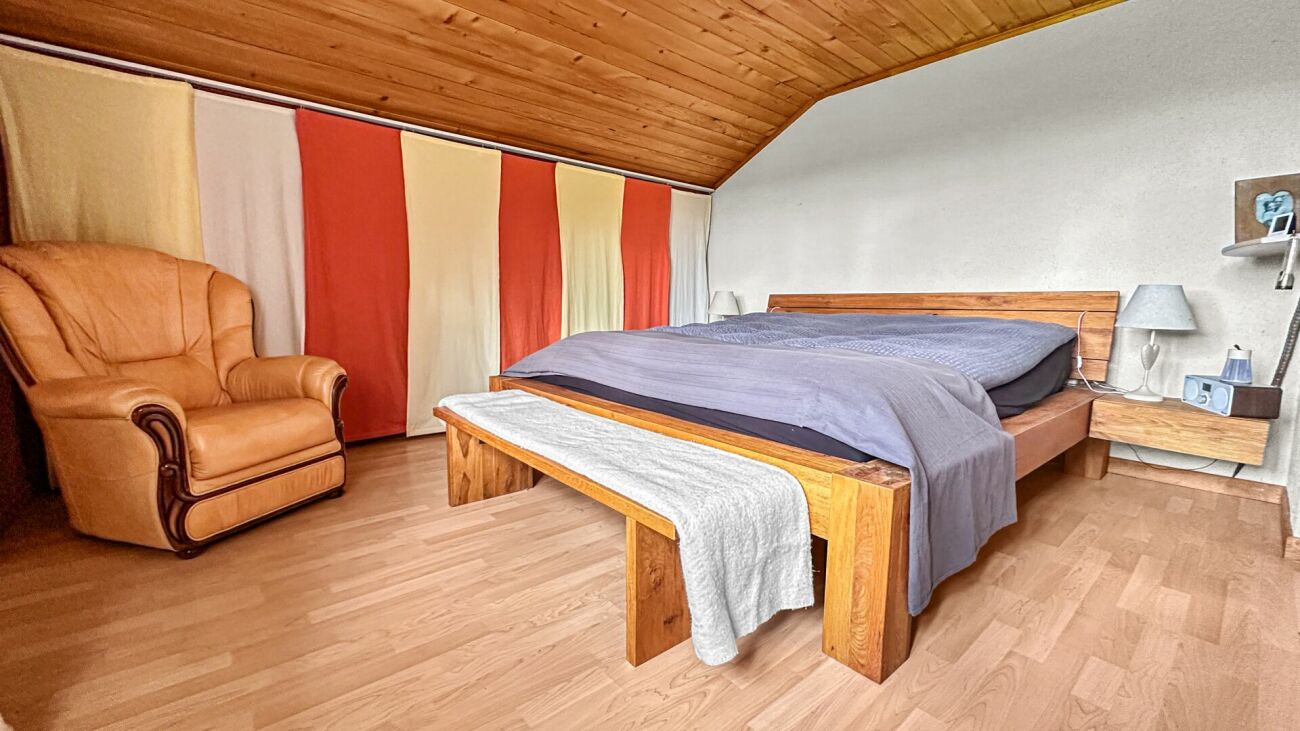 Schlafzimmer im Dachgeschoss
