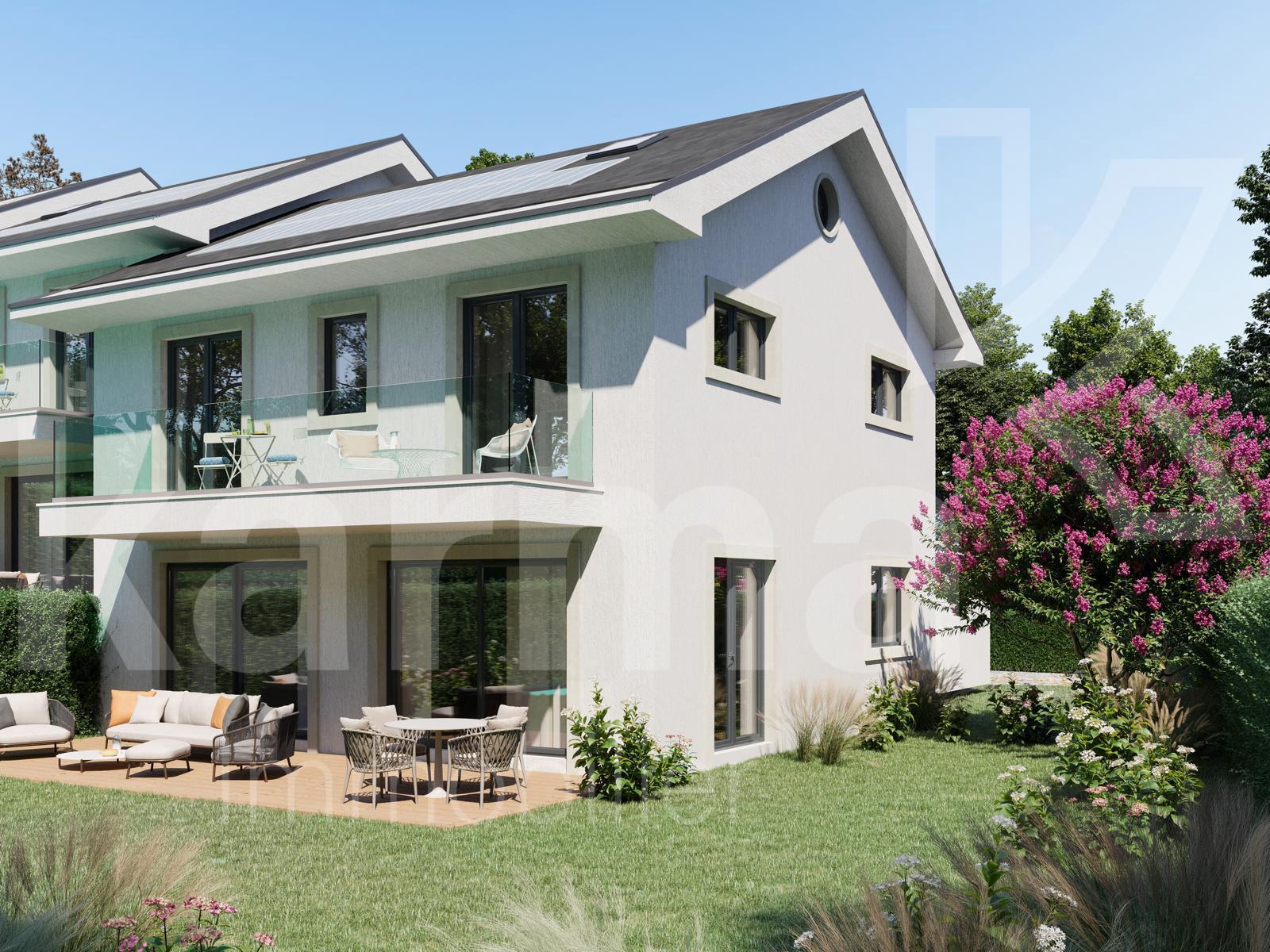 *GÜLTIGE GENEHMIGUNG* Neues Projekt mit 3 Doppelhäusern - VILLA C – Crans VD