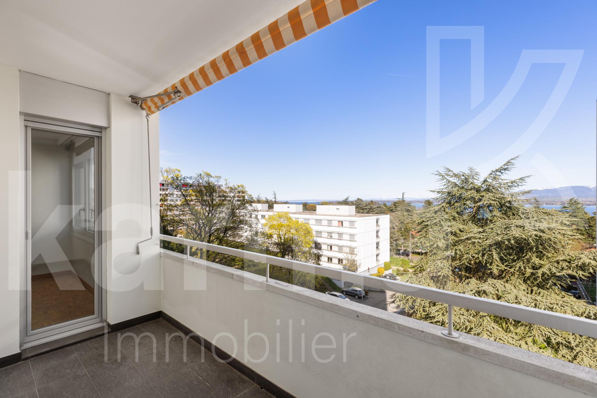 Balkon mit Fernblick