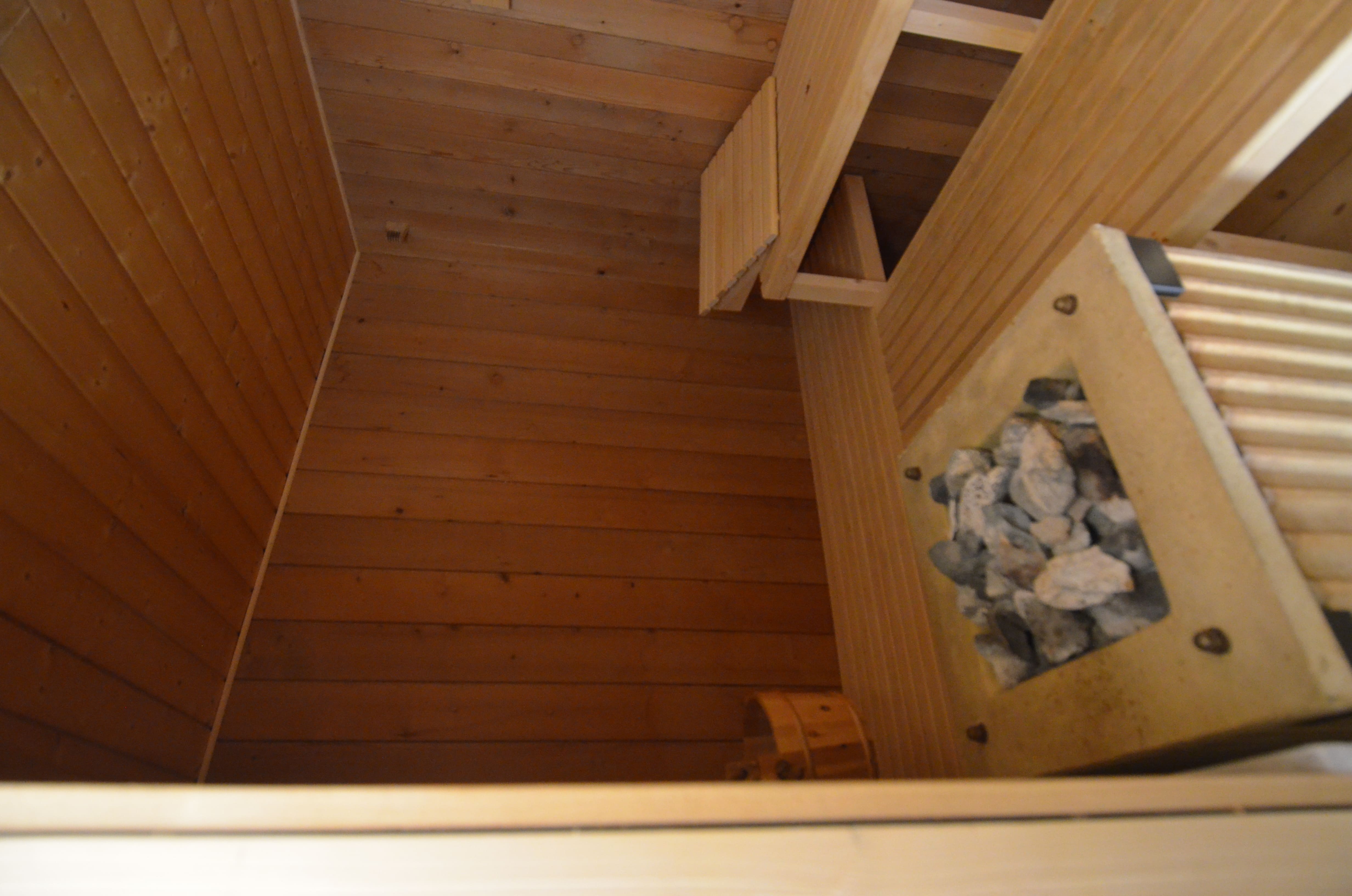 Sauna-Innenraum