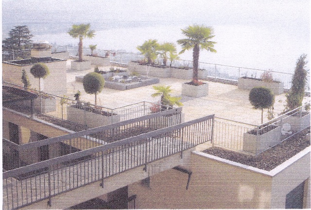 Dachterrasse mit Meerblick